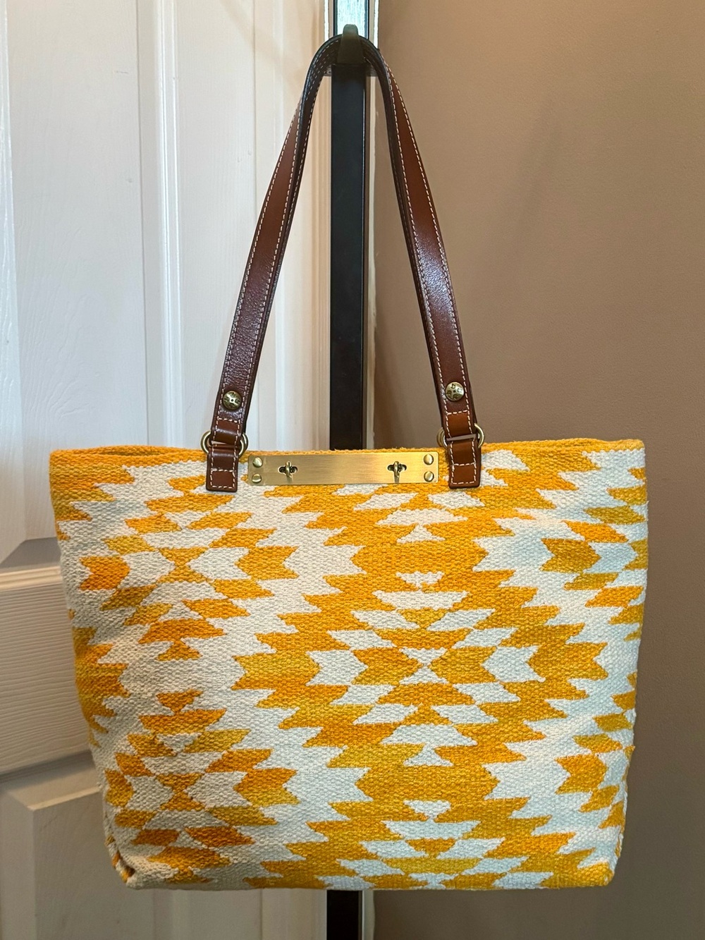 Patricia Nash Hand-Loomed Cotton Tote | Oversized Boho Tote | NWT